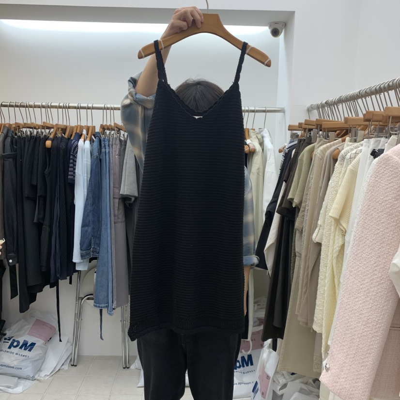 DRESS ROOM韓國直郵女裝新品人氣真品休閑連衣裙鉤針編織DRESS ROOM連衣裙圖色2