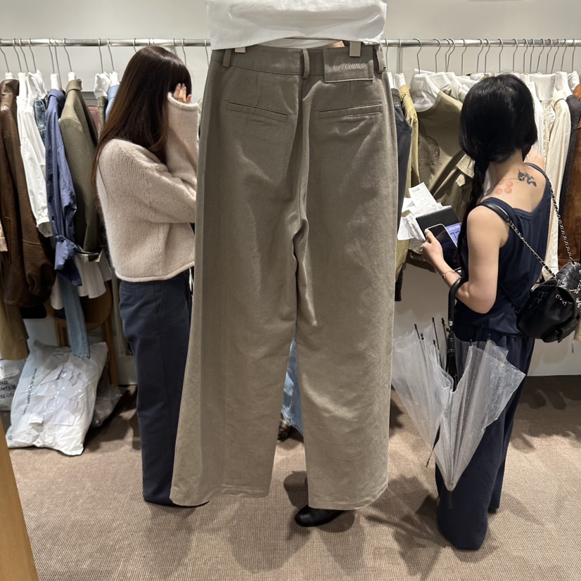 OVERTAKE韓國代購女士新品時尚推薦人氣休閑真品熱賣休閑褲OVERTAKE休閑褲