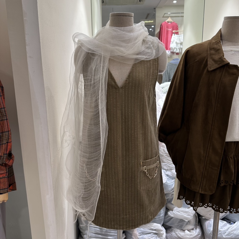 HANSUNGHYUN東大門實拍女裝新品人氣真品圍巾披肩絲綢圍巾HANSUNGHYUN圍巾/披肩圖色1
