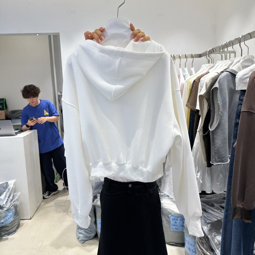 RICH SISTER韓國代購女裝新品推薦時尚真品衛衣連帽衫棉質RICH SISTER衛衣