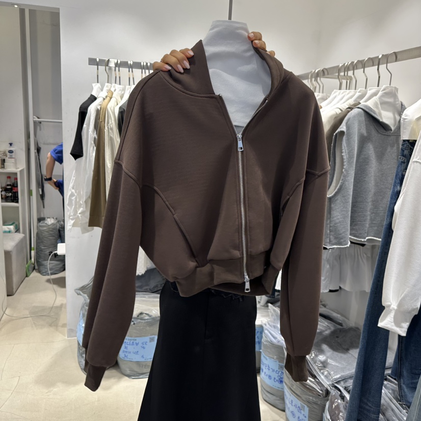 RICH SISTER韓國代購女裝新品推薦時尚真品衛衣連帽衫棉質RICH SISTER衛衣圖色2