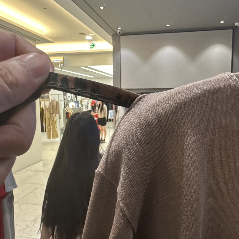 CREDITO東大門實拍女裝新品時尚真品推薦熱賣長袖T恤豹紋CREDITO長袖T恤