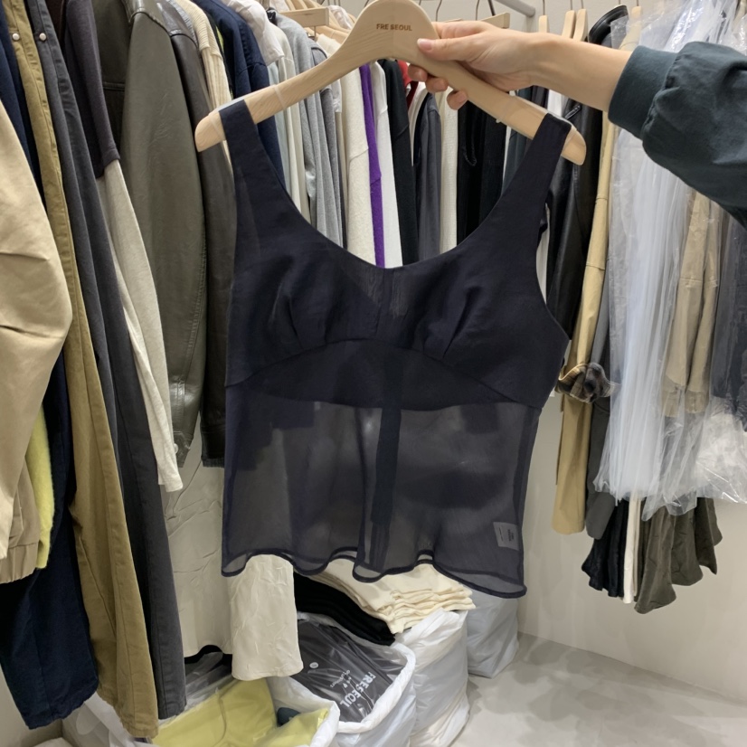 FRE韓國直郵女士新品時尚推薦真品人氣熱賣休閑吊帶背心FRE SEOUL吊帶/背心圖色2