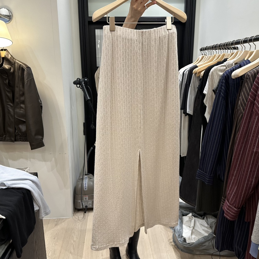NOTTINGHAM/AVECNOUS/MODEST韓國直郵女裝新品熱賣長裙亞麻針織NOTTINGHAM/AVECNOUS/MODEST長裙