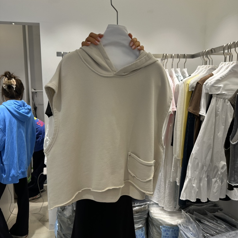RICH SISTER韓國代購女士新品真品熱賣時尚衛衣棉質連帽RICH SISTER衛衣圖色1