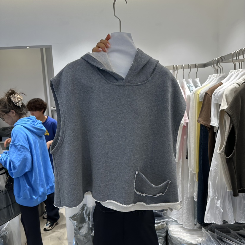 RICH SISTER韓國代購女士新品真品熱賣時尚衛衣棉質連帽RICH SISTER衛衣圖色3