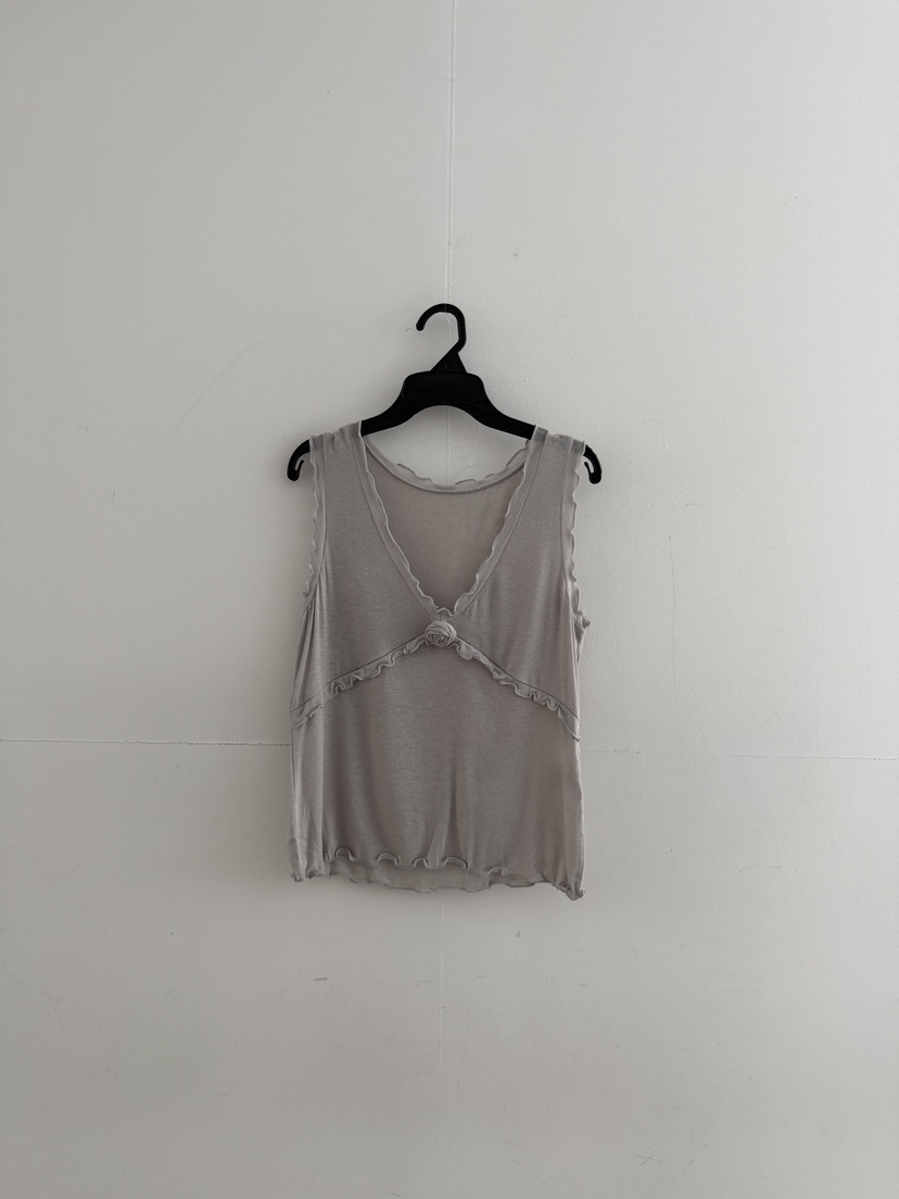 OLI SEOUL東大門實拍女士新品推薦休閑時尚人氣吊帶背心OLI SEOUL吊帶/背心圖色1