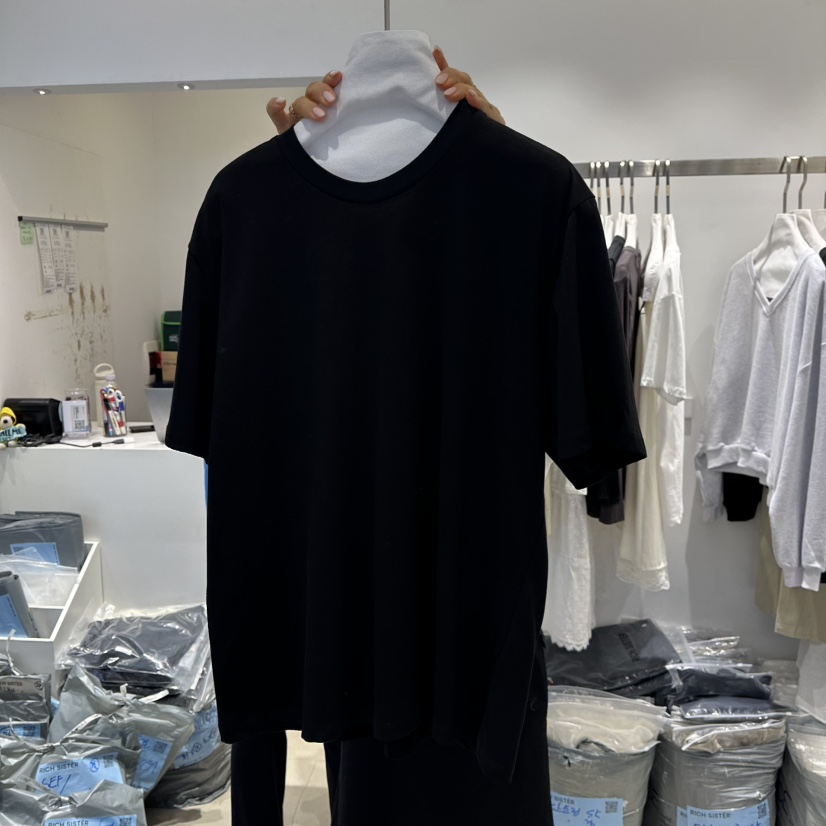 RICH SISTER東大門實拍女裝新品推薦休閑熱賣真品人氣T恤RICH SISTERT恤圖色2