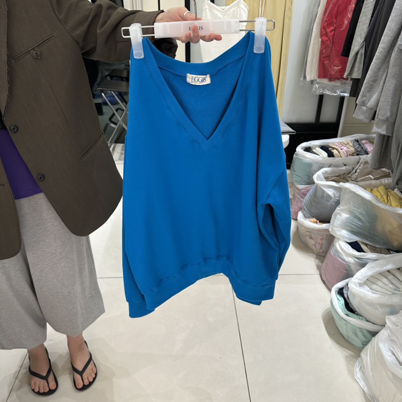 EGG IS東大門直郵女裝新品人氣休閑推薦時尚熱賣真品衛衣EGG IS衛衣圖色2