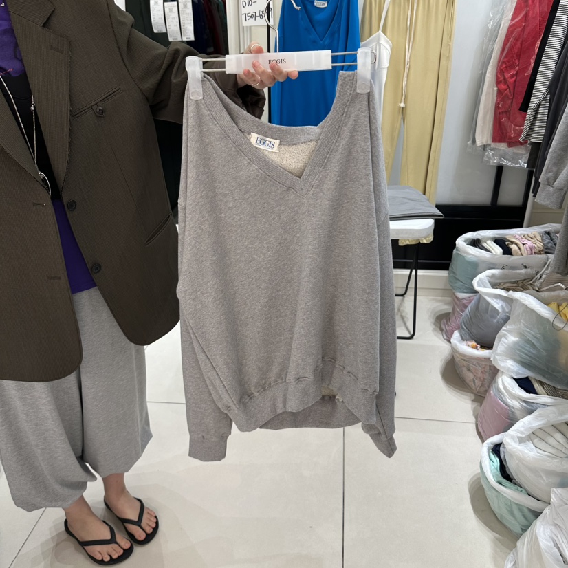 EGG IS東大門直郵女裝新品人氣休閑推薦時尚熱賣真品衛衣EGG IS衛衣圖色4