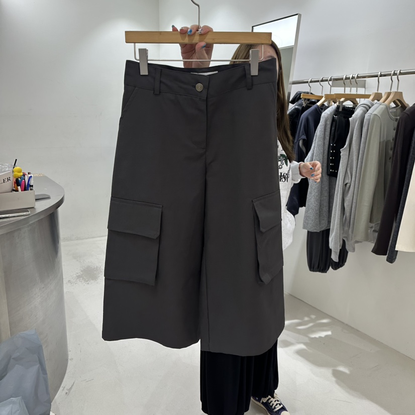 REPELLER東大門直郵女士新品人氣休閑推薦短褲不含腰帶工裝REPELLER短褲圖色2