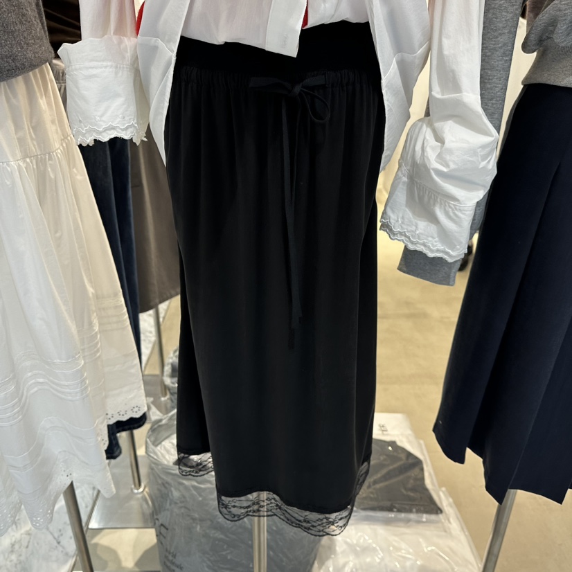 RICH SISTER韓國代購女裝新品推薦熱賣真品長裙蕾絲絲帶RICH SISTER長裙圖色2
