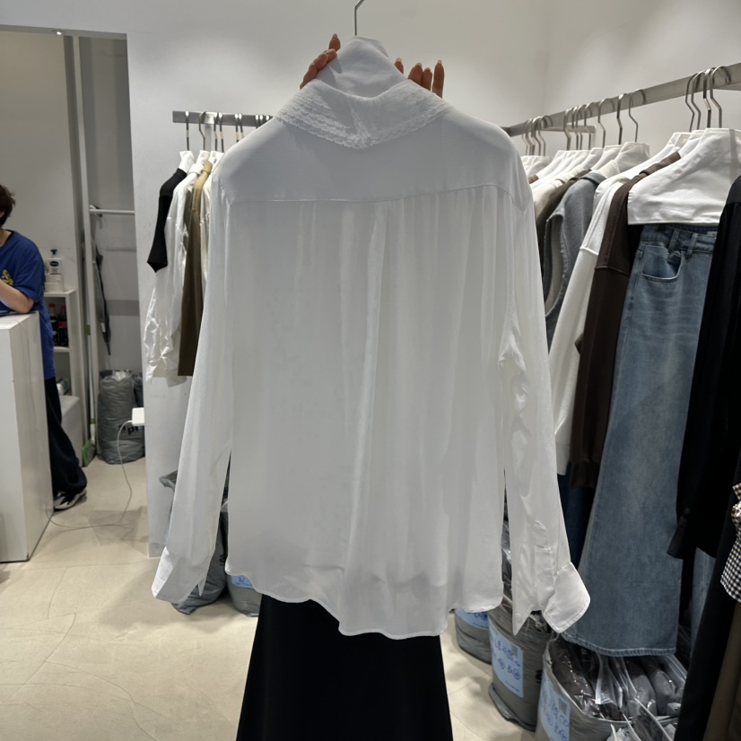 RICH SISTER東大門代購女士新品熱賣真品休閑襯衫蕾絲衫RICH SISTER襯衫/蕾絲衫