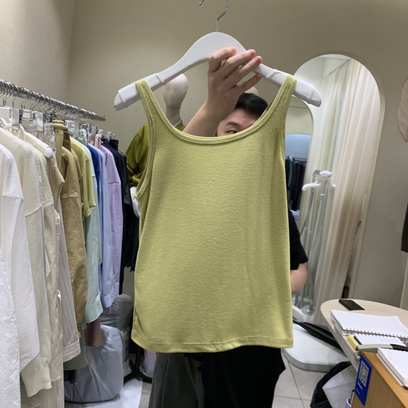 BROCCOLISALAD韓國直郵女裝新款休閑熱賣時尚真品吊帶背心BROCCOLISALAD吊帶/背心圖色4