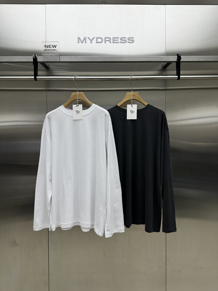 MYDRESS東大門直郵女裝新款人氣推薦時尚休閑熱賣長袖T恤MYDRESS長袖T恤