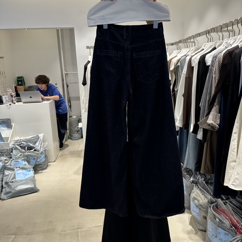 RICH SISTER東大門直郵女裝新品休閑時尚推薦真品牛仔褲RICH SISTER牛仔褲