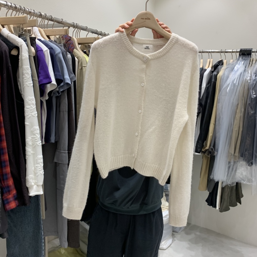 FRE東大門代購女士新品人氣休閑熱賣時尚真品推薦針織衫羊駝FRE SEOUL針織衫圖色3