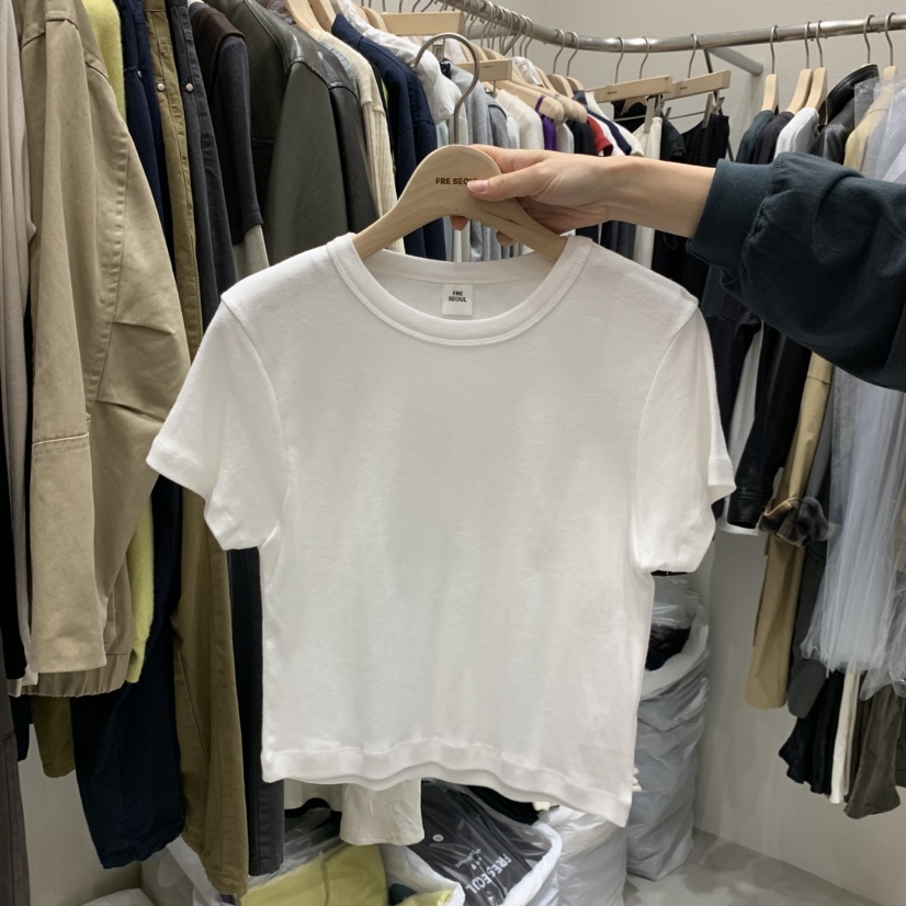 FRE東大門代購女士新款推薦休閑時尚熱賣真品人氣T恤FRE SEOULT恤圖色2