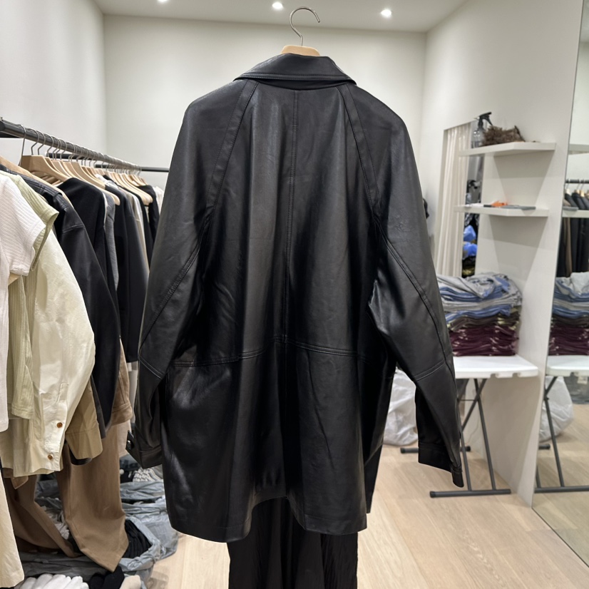 NOTTINGHAM/AVECNOUS/MODEST韓國代購女士新品休閑皮衣皮革NOTTINGHAM/AVECNOUS/MODEST皮衣