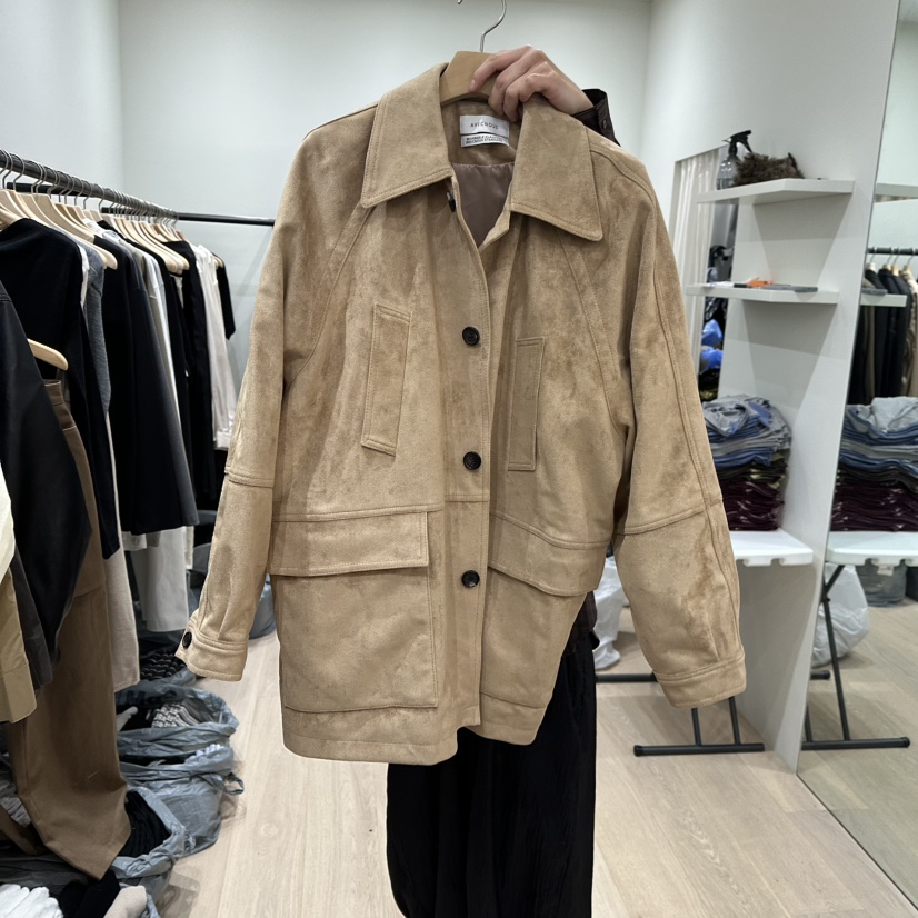 NOTTINGHAM/AVECNOUS/MODEST韓國代購女士新品休閑皮衣皮革NOTTINGHAM/AVECNOUS/MODEST皮衣圖色2