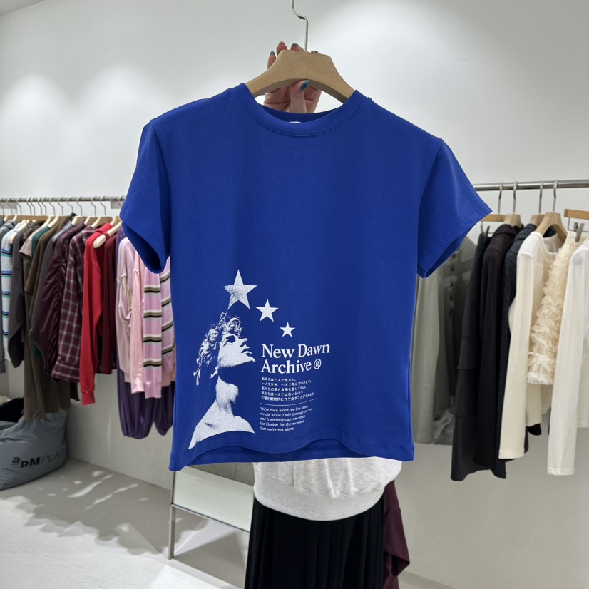 REPELLER韓國直郵女士新款人氣時尚休閑熱賣推薦T恤不含項鏈REPELLERT恤圖色3