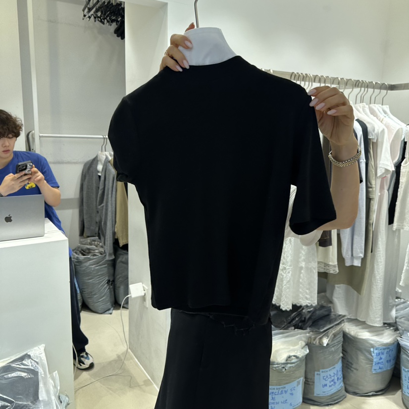 RICH SISTER東大門實拍女裝新品真品休閑推薦人氣T恤天絲RICH SISTERT恤圖色4