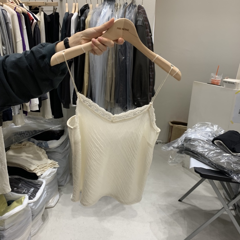 FRE東大門代購女士新款人氣熱賣時尚休閑推薦真品吊帶背心FRE SEOUL吊帶/背心圖色1