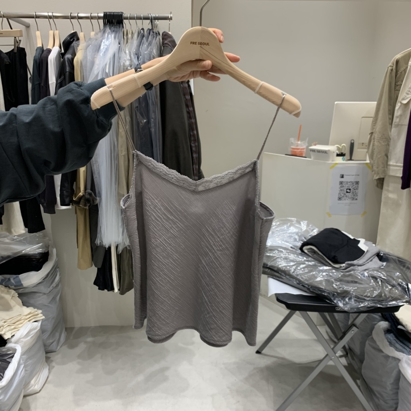 FRE東大門代購女士新款人氣熱賣時尚休閑推薦真品吊帶背心FRE SEOUL吊帶/背心圖色2