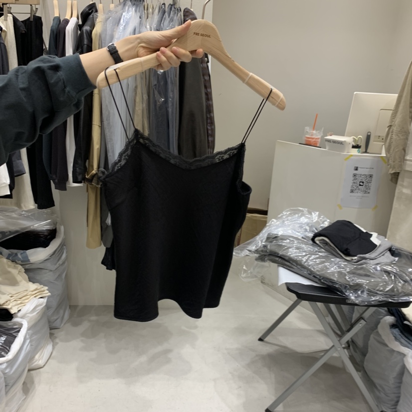 FRE東大門代購女士新款人氣熱賣時尚休閑推薦真品吊帶背心FRE SEOUL吊帶/背心圖色3