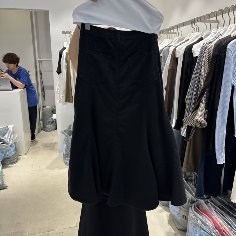 RICH SISTER韓國代購女士新品人氣真品熱賣時尚休閑長裙RICH SISTER長裙