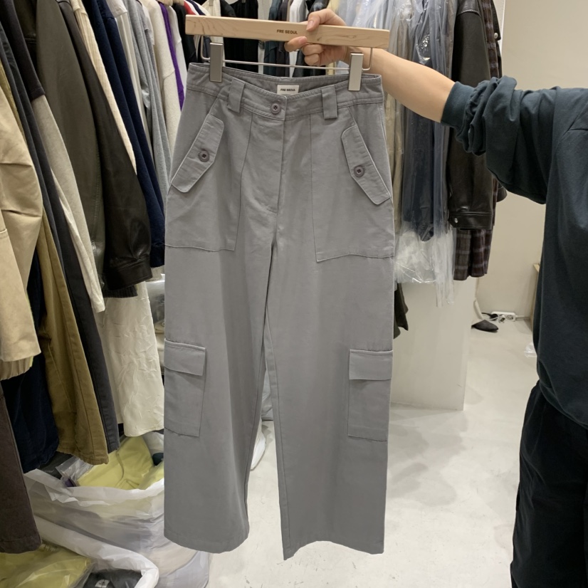 FRE東大門直郵女裝新品人氣時尚真品休閑推薦熱賣休閑褲FRE SEOUL休閑褲圖色1
