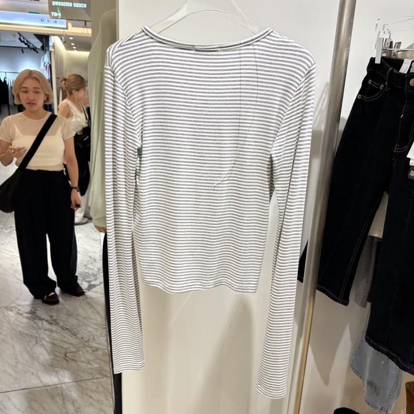 TOPDRESSING東大門代購女士新品時尚推薦人氣真品長袖T恤TOPDRESSING長袖T恤