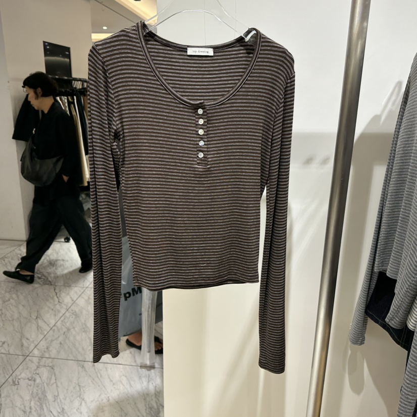 TOPDRESSING東大門代購女士新品時尚推薦人氣真品長袖T恤TOPDRESSING長袖T恤圖色3