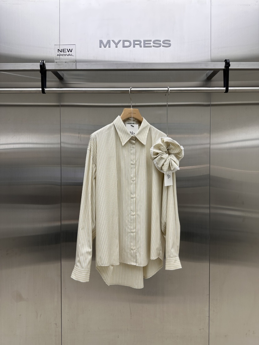 MYDRESS韓國代購女裝新品休閑推薦真品人氣熱賣襯衫蕾絲衫MYDRESS襯衫/蕾絲衫圖色2