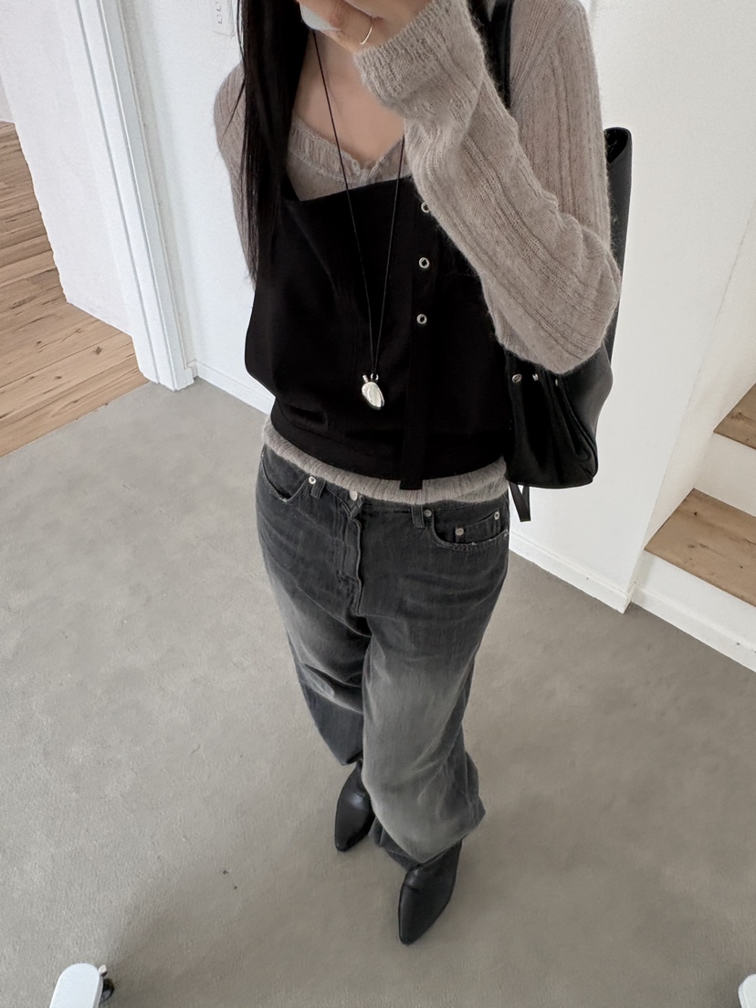 Verbena東大門代購女士新品時尚推薦人氣休閑吊帶背心鏤空Verbena吊帶/背心