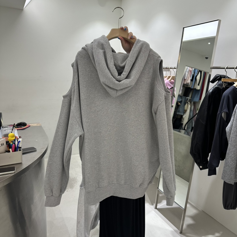 REPELLER東大門直郵女士新品人氣推薦熱賣衛衣連帽衫開衩REPELLER衛衣