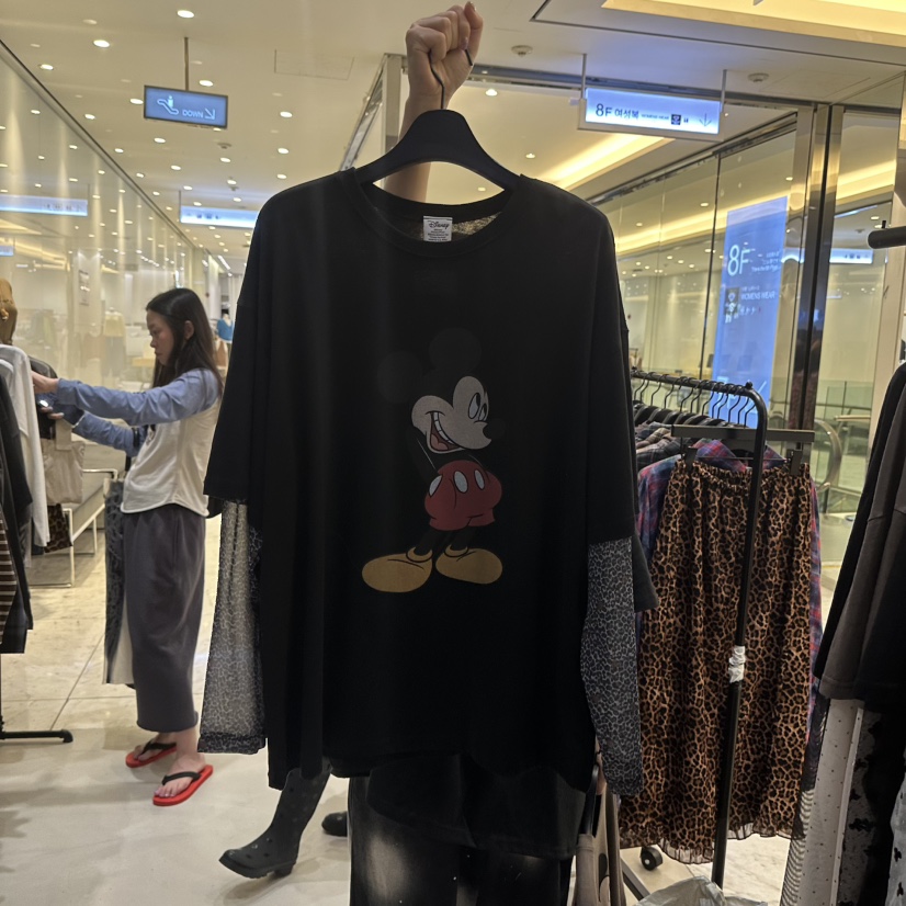 CREDITO韓國直郵女裝新品真品推薦熱賣人氣時尚長袖T恤口袋CREDITO長袖T恤圖色1