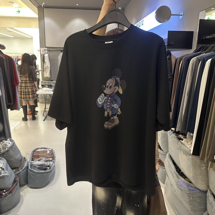 CREDITO韓國代購女裝新品真品時尚推薦休閑人氣熱賣T恤CREDITOT恤圖色2