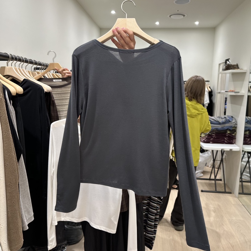 NOTTINGHAM/AVECNOUS/MODEST東大門代購女士新品真品長袖T恤不含項鏈NOTTINGHAM/AVECNOUS/MODEST長袖T恤