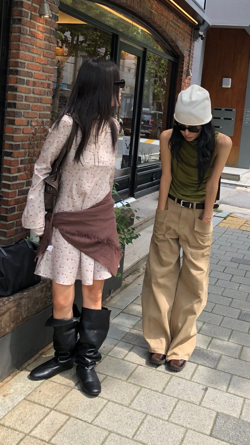 OVER RICH韓國直郵女裝新品職業時尚真品休閑熱賣連衣裙OPSOVER RICH連衣裙