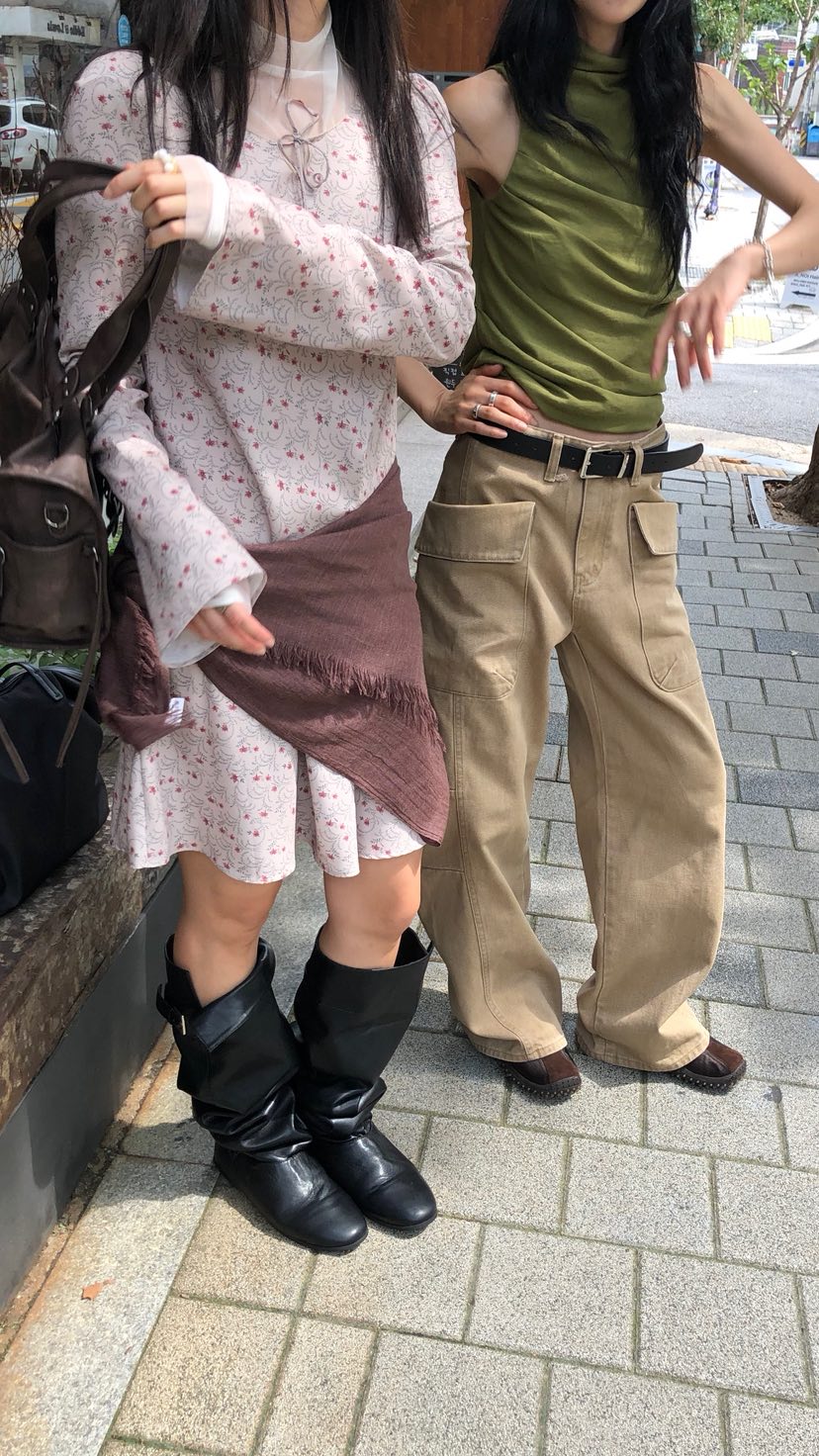 OVER RICH韓國直郵女裝新品職業時尚真品休閑熱賣連衣裙OPSOVER RICH連衣裙