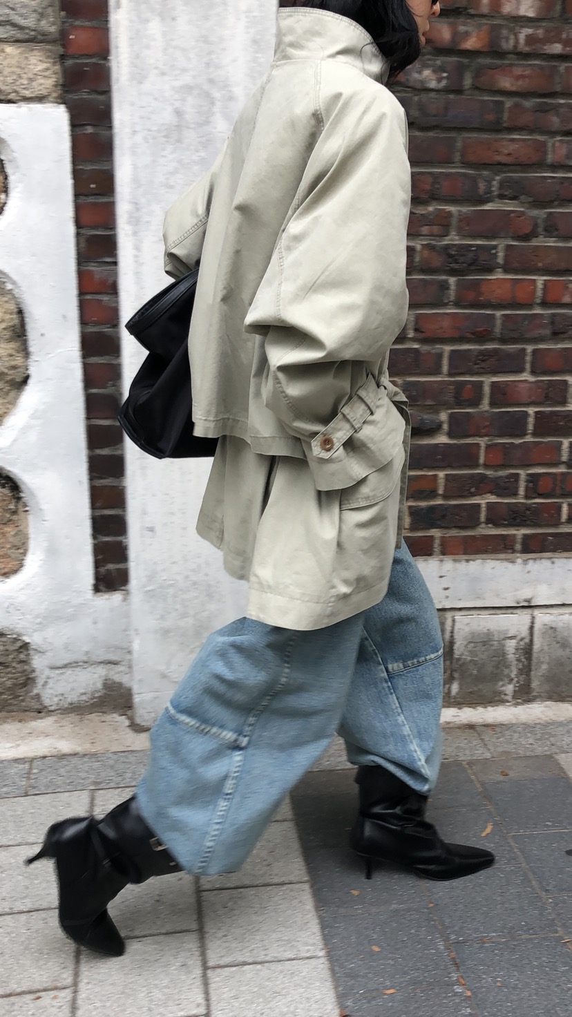 OVER RICH東大門代購女士新款時尚熱賣推薦人氣夾克含腰帶OVER RICH夾克