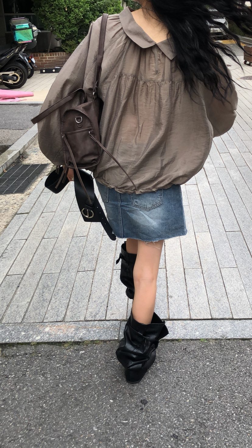 OVER RICH韓國直郵女士新款時尚真品休閑熱賣襯衫蕾絲衫OVER RICH襯衫/蕾絲衫