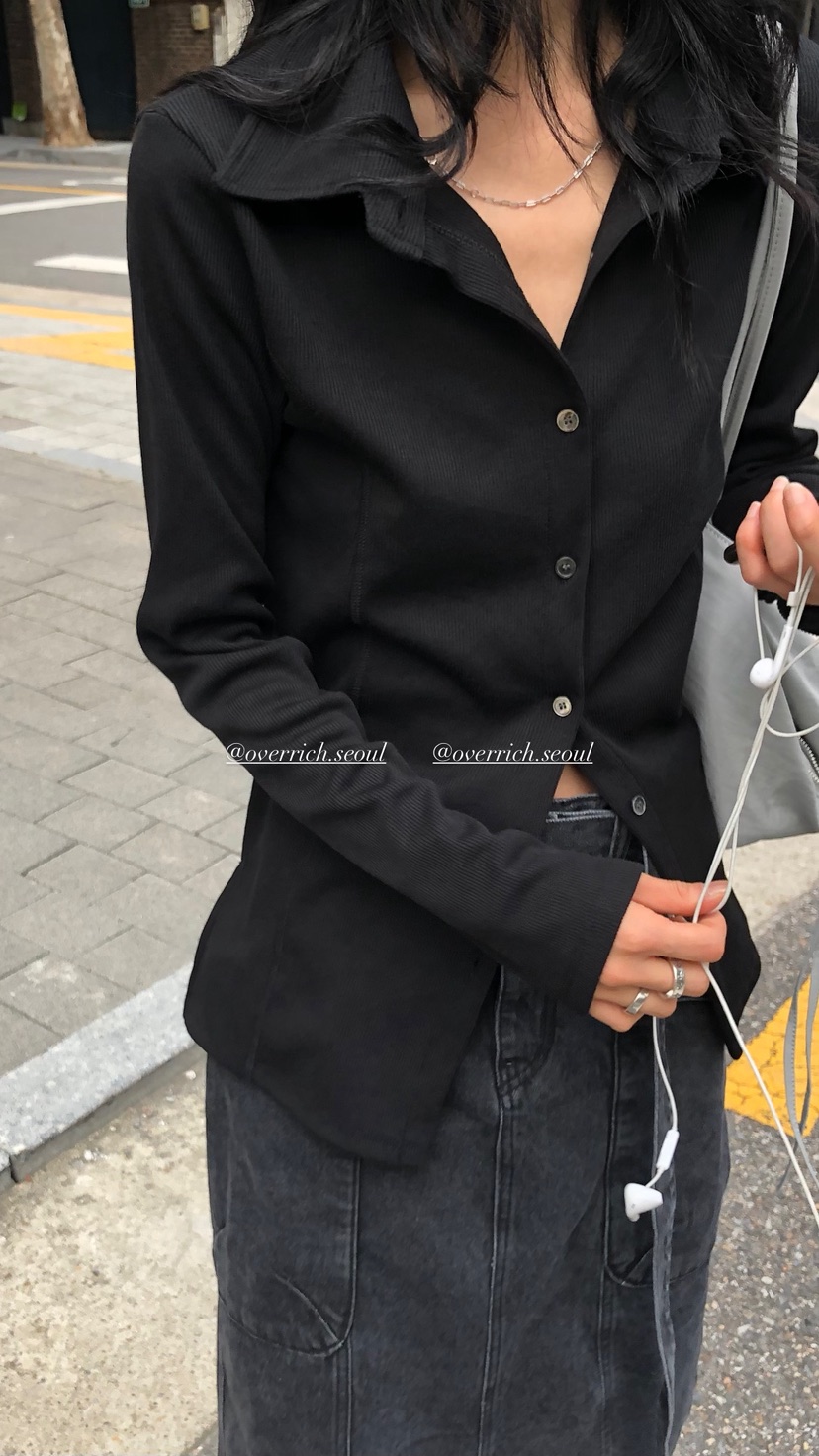 OVER RICH東大門直郵女士新品熱賣時尚真品人氣推薦長袖T恤OVER RICH長袖T恤