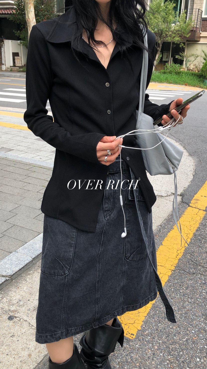 OVER RICH東大門直郵女士新品熱賣時尚真品人氣推薦長袖T恤OVER RICH長袖T恤