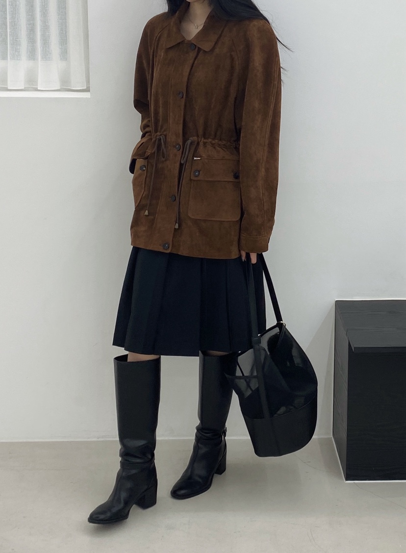 BOHEME韓國代購女裝新款休閑真品熱賣職業推薦時尚夾克拉絨BOHEME夾克