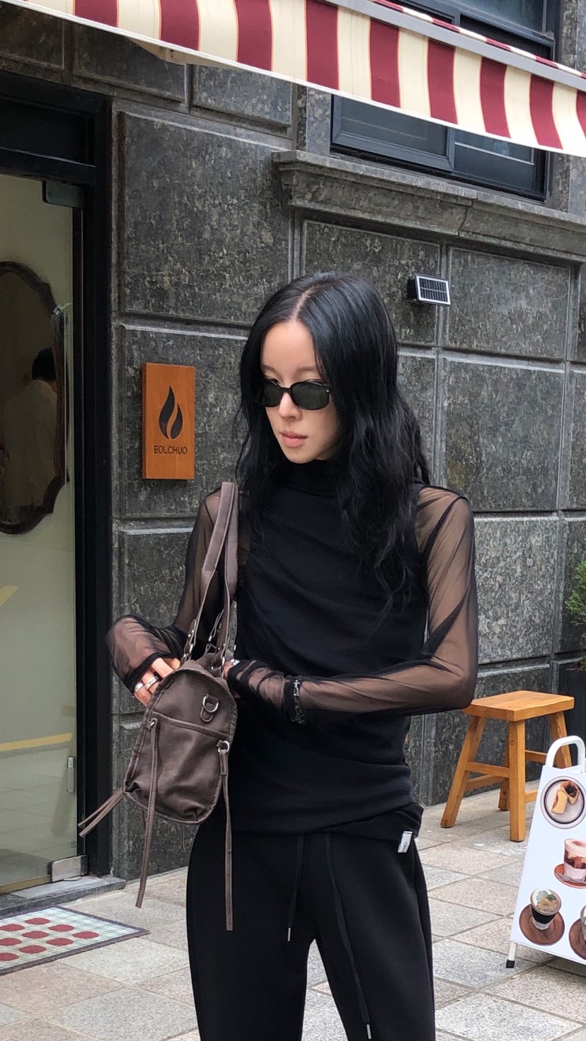 OVER RICH韓國代購女士新品職業熱賣真品推薦休閑長袖T恤OVER RICH長袖T恤