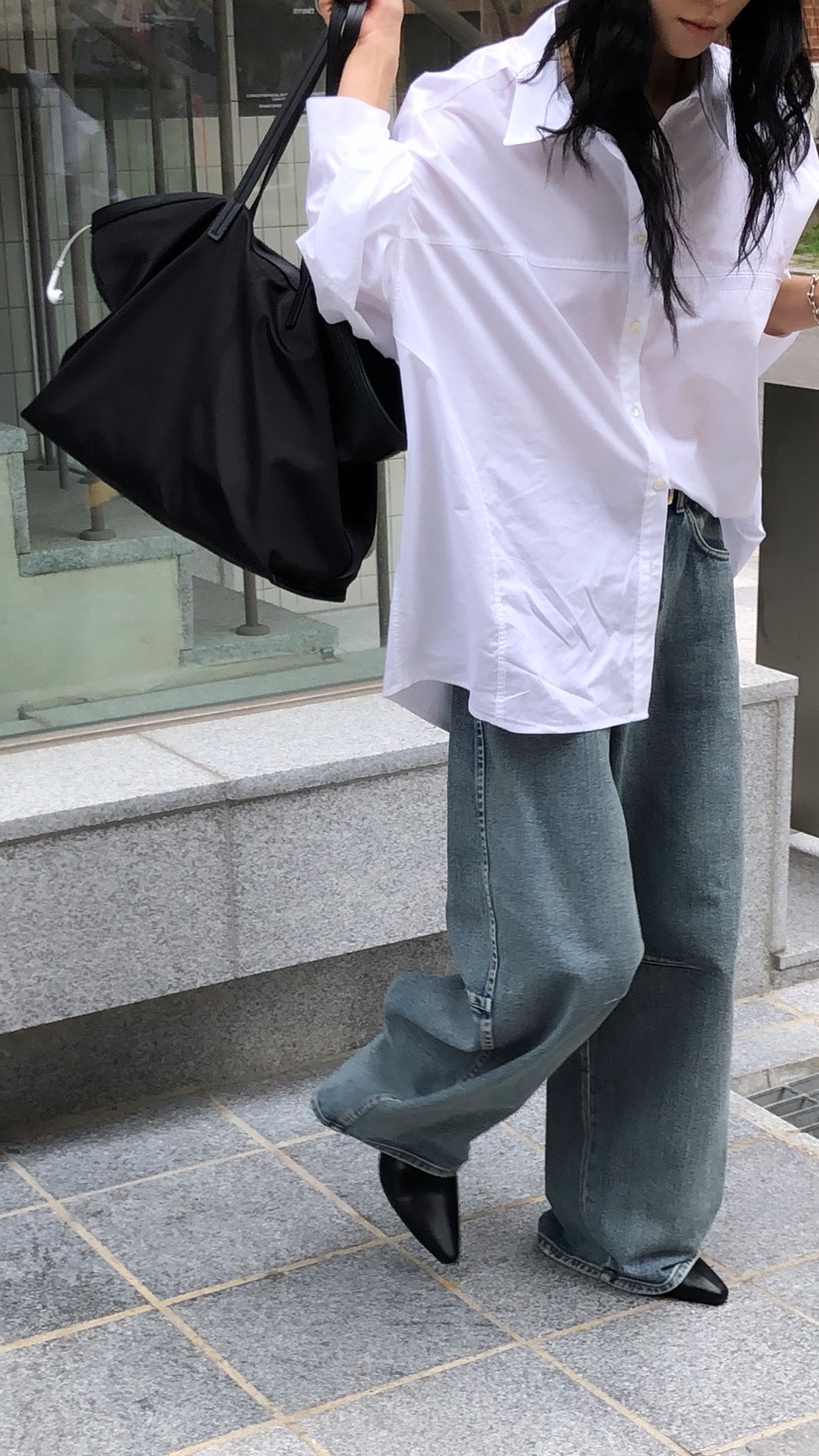 OVER RICH東大門代購女裝新品時尚推薦休閑熱賣職業牛仔褲OVER RICH牛仔褲