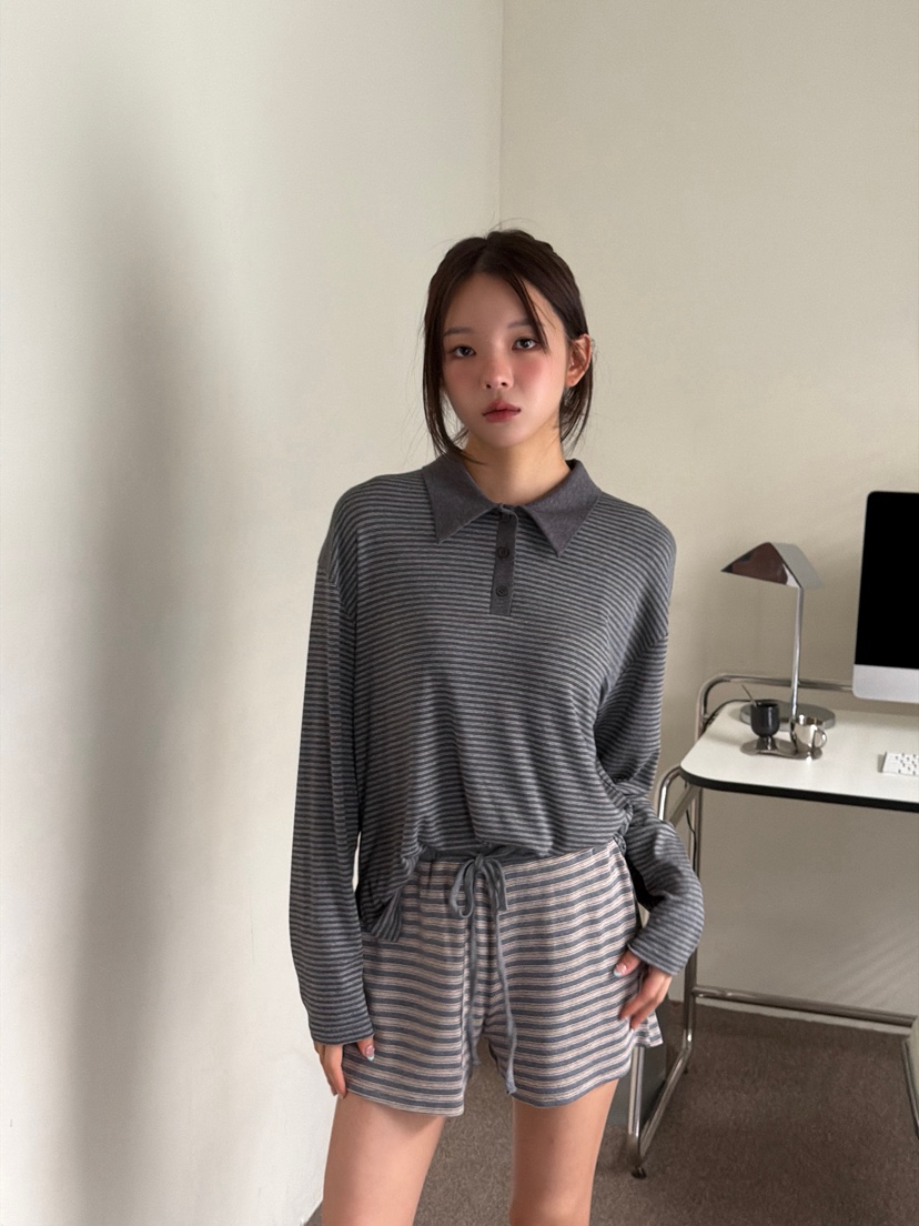 MARKE-P東大門直郵女士新款推薦人氣真品時尚休閑長袖T恤MARKE-P長袖T恤圖色1