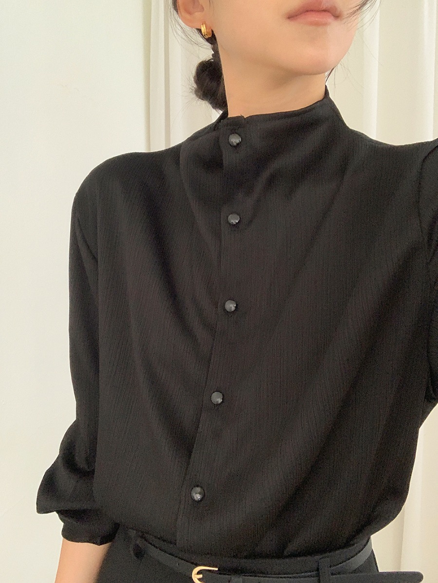 FRILL-T/DADA東大門直郵女士新品時尚襯衫蕾絲衫兩面穿雙面FRILL-T/DADA襯衫/蕾絲衫